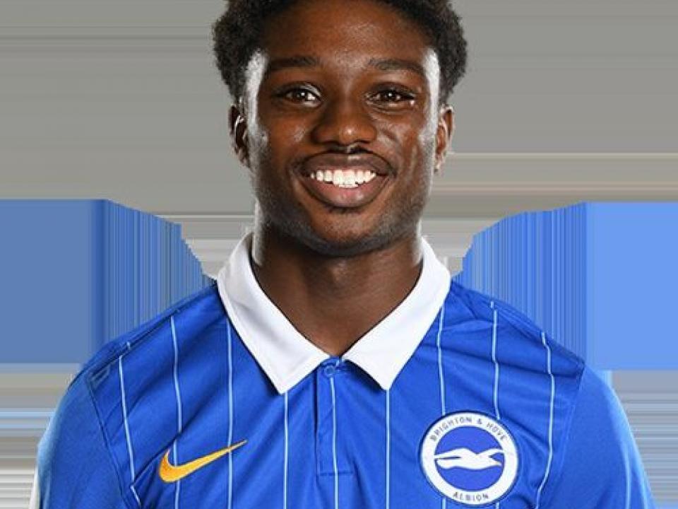 Brighton defender Tariq Lamptey