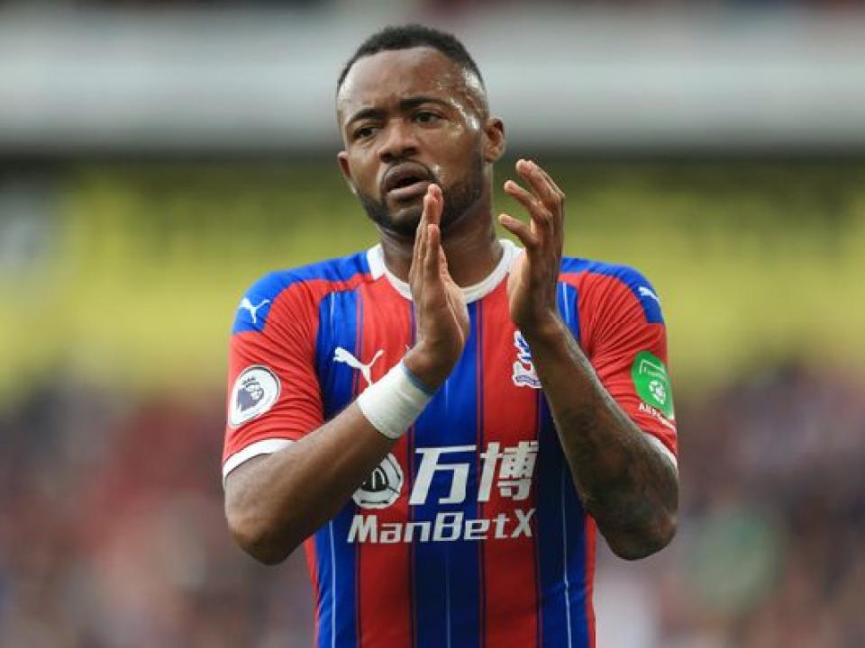 Crystal Palace forward Jordan Ayew