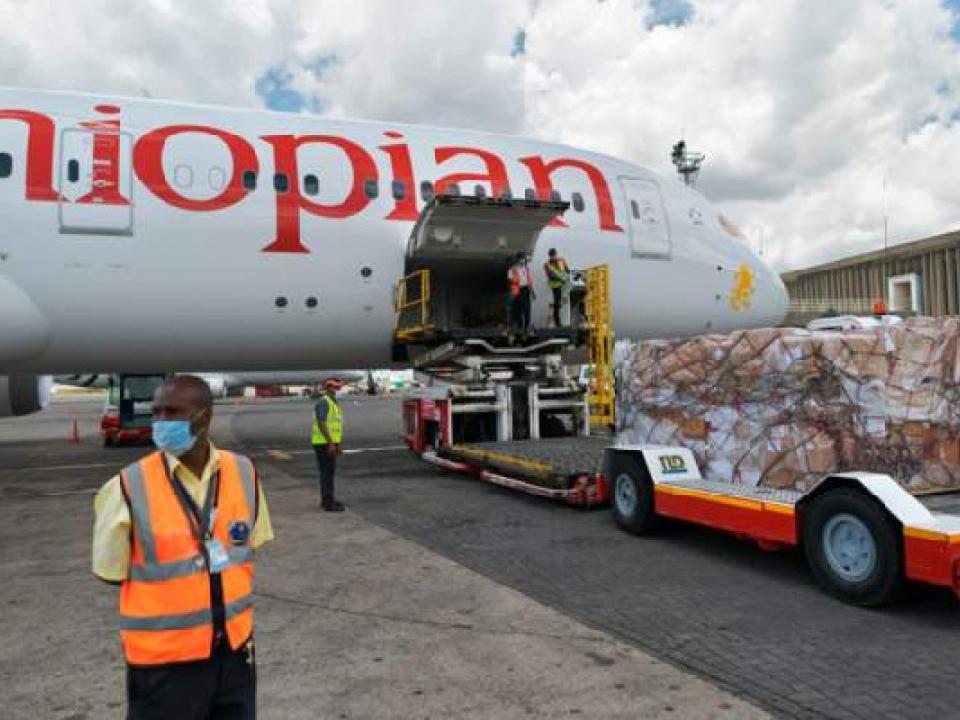 Donation from Chinese billionaire Jack Ma arrived in Nairobi on 24 March
