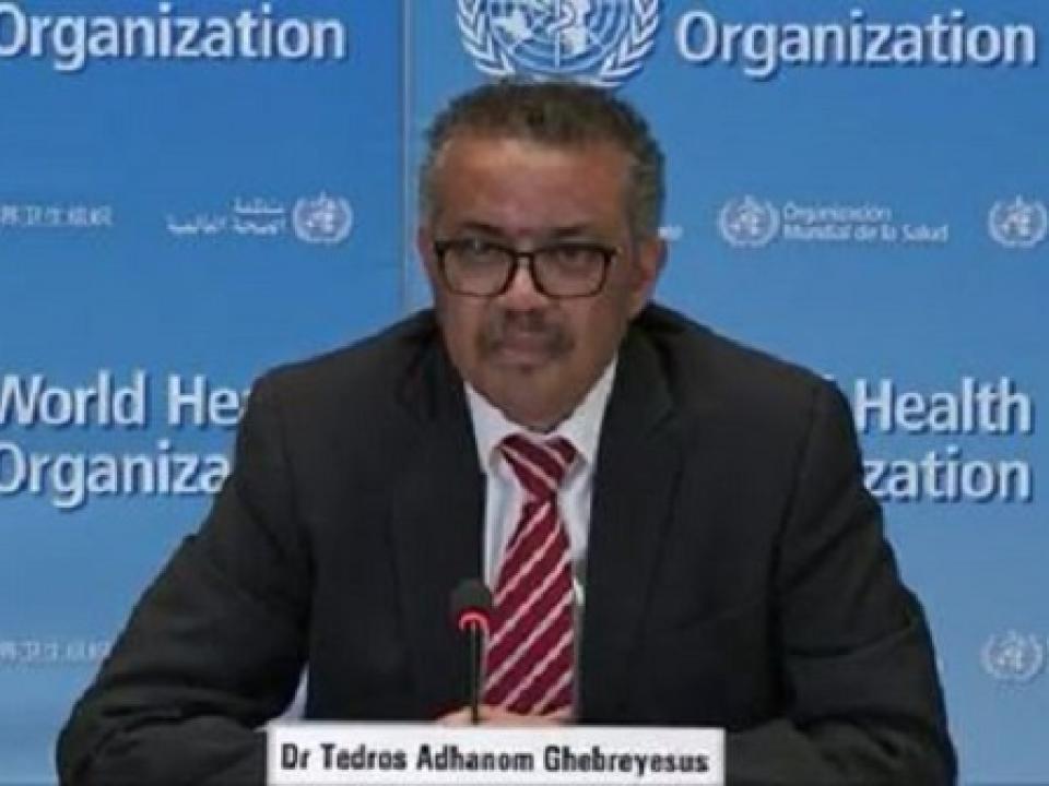 Dr Tedros Adhanom Ghebreyesus