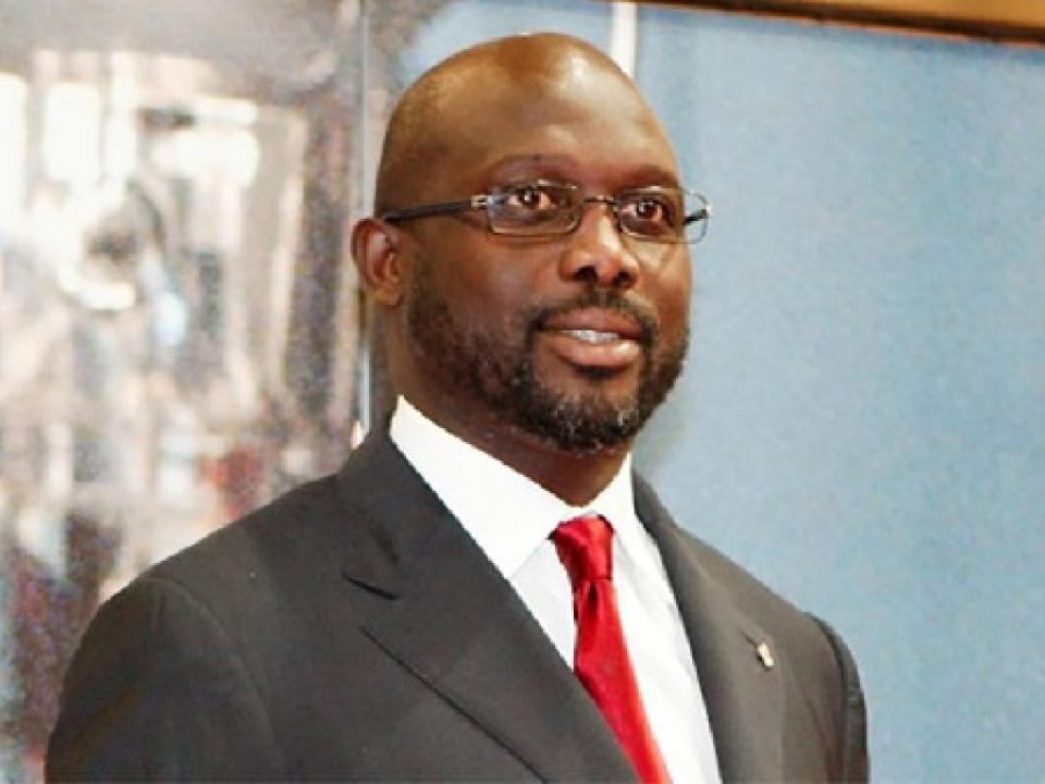 Liberia's President, George Weah