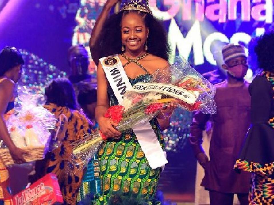 Naa Dedei Botchwey is 2020 Ghana’s Most Beautiful winner