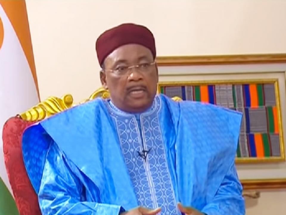 Niger President Mahamadou Issoufou