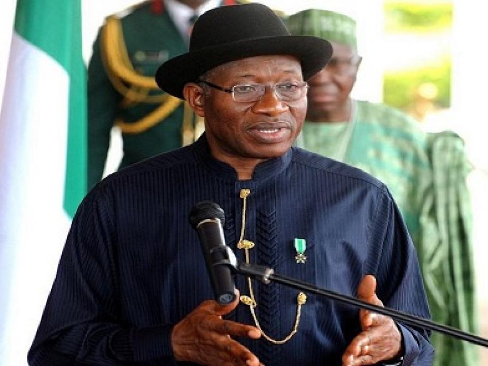 Nigeria's former president, Goodluck Jonathan