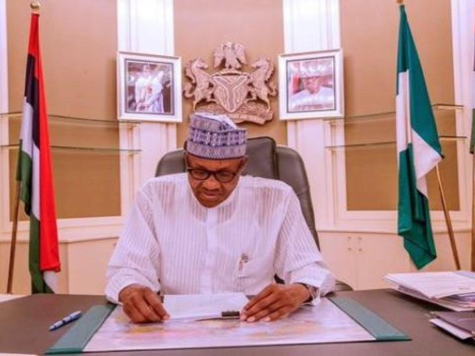 Nigerian President Muhammadu Buhari