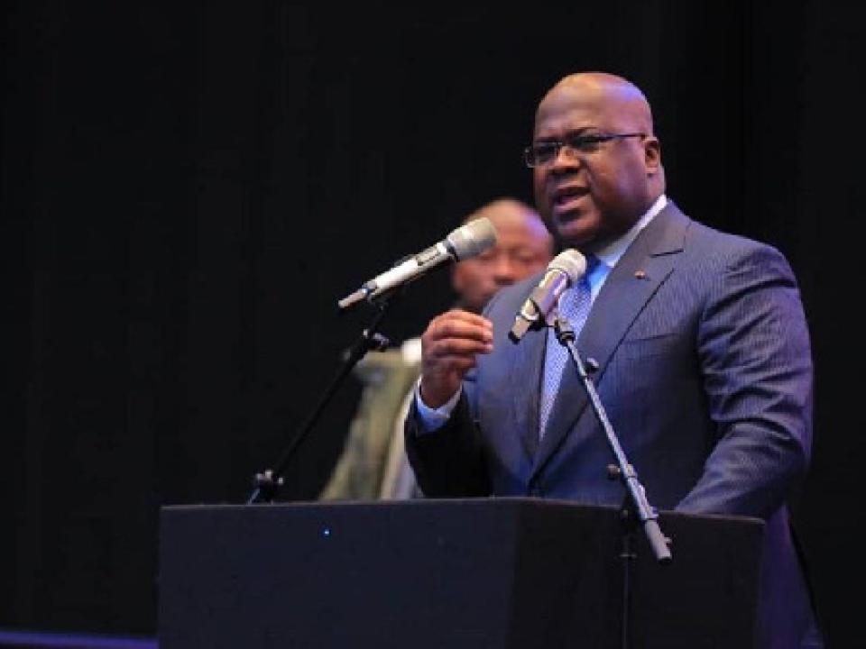 President Felix Tshisekedi of the DR Congo