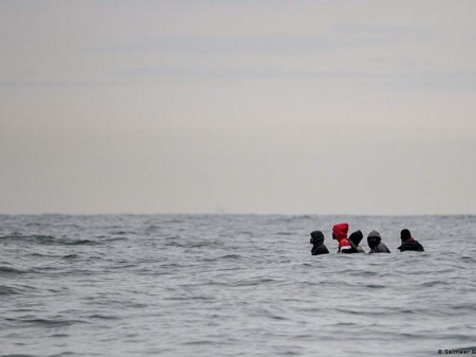 Rescuers pulled 165 survivors from the floundering boats out of the sea to safety