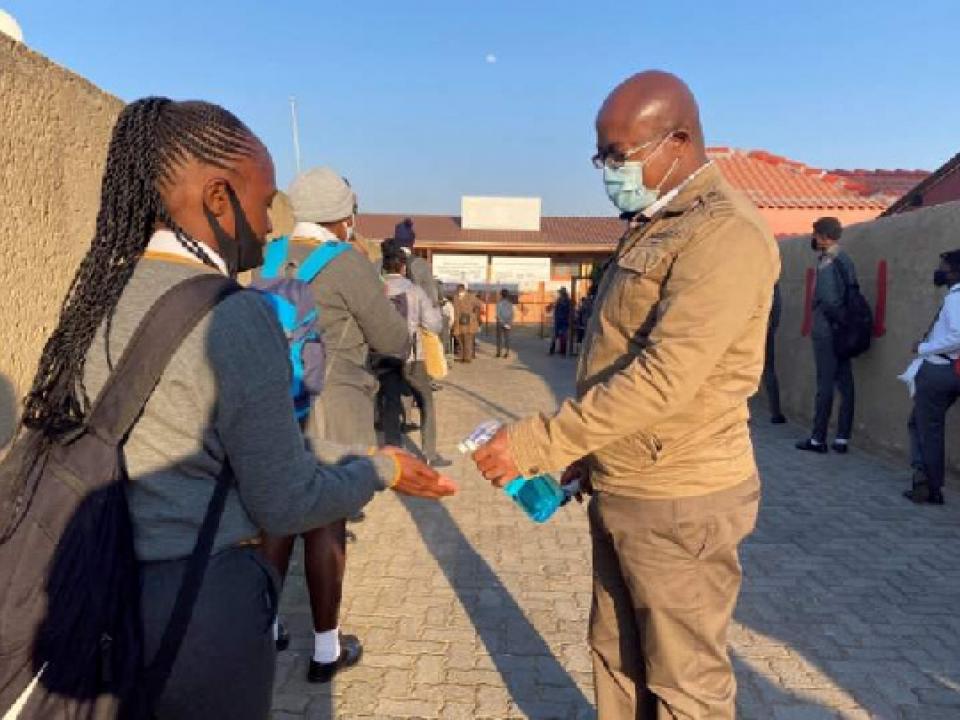 Schools had been closed because of rising coronavirus cases