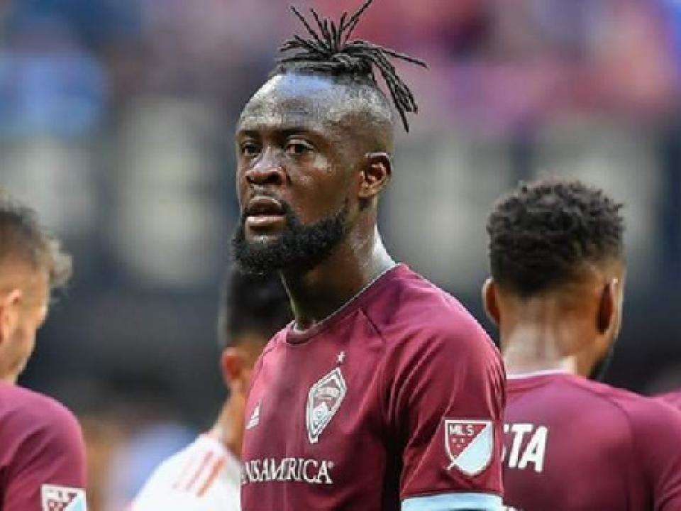 Sierra Leone international striker Kei Kamara plays for MLS side Colorado Rapids