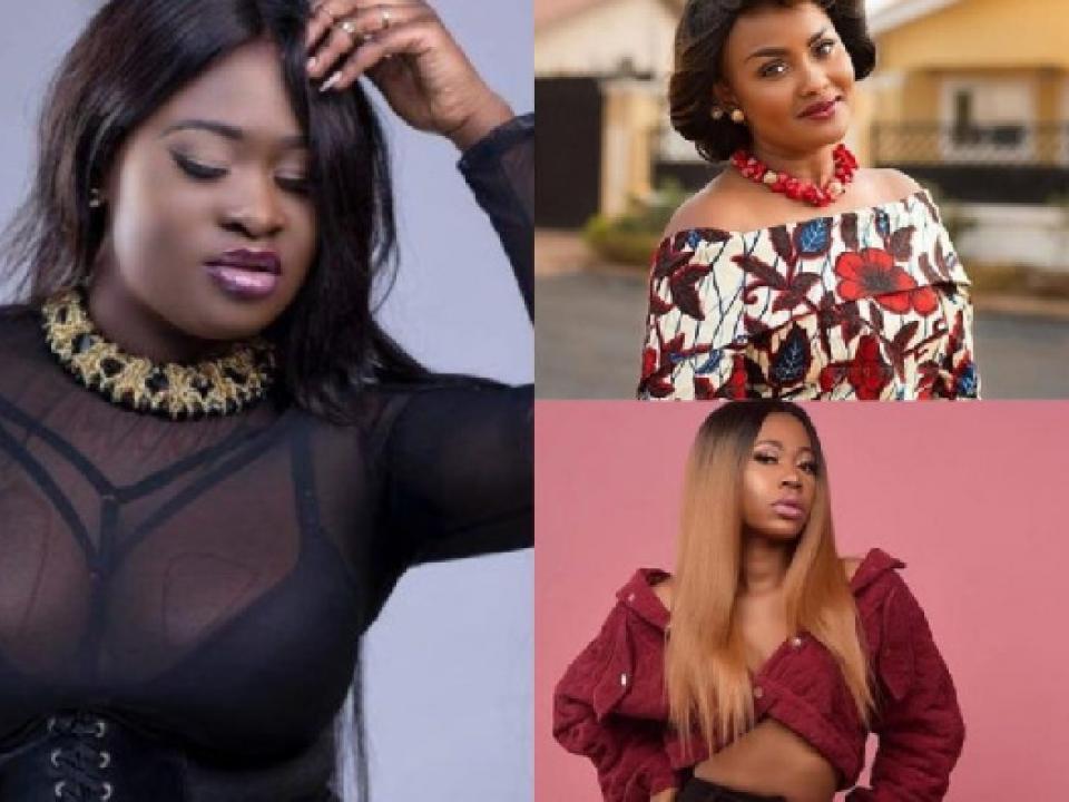 Sista Afia, Freda Rhymz and Nana Ama McBrown