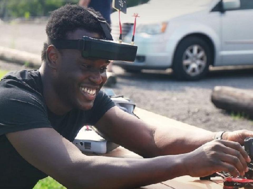 This college dropout started a drone firm when he was 18