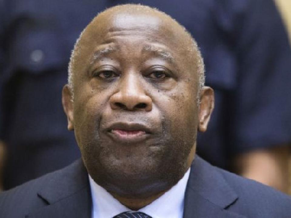 former Ivotrian President Laurent Gbagbo