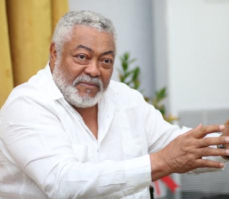 Former President Jerry John Rawlings