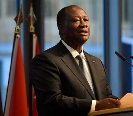 Ivory Coast President Alassane Ouattara