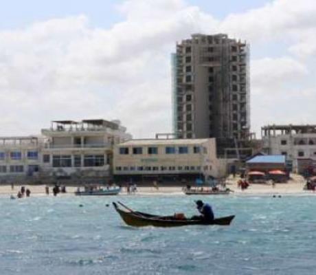 The hotel is popular with local politicians and Somalis from the diaspora