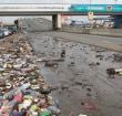 A photo of filth that has engulfed the street