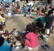 A scene at the camp in Malakal, where internal displaced persons await the rainy season