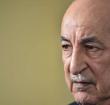 Algerian presidential candidate Abdelmadjid Tebboune, at the headquarters of al-Hiwar newspaper in th