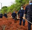 Landslides were also experienced after the torrential rains