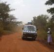 Many Ugandans rely on minibuses, like this one, to get to work