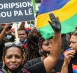 The protesters called for the government to resign